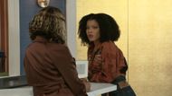 Beyond the Gates: Eva catches Leslie at the club | Image: CBS